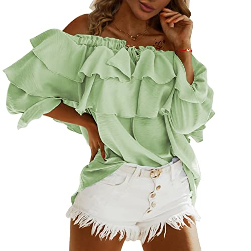 トップス YILON BIJOU OFFSHOULDER BLOUSE Bijou offshoulder blouse – YILON